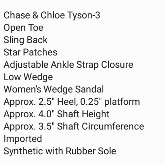 Women's Wedge Sandal Hologram Star Patch - Picture 5 of 7